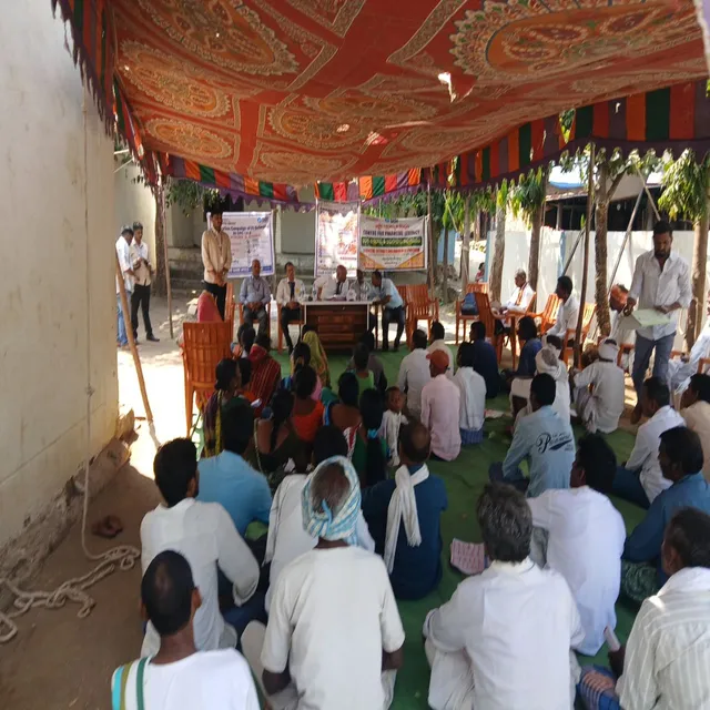 గుందాల-జీ గ్రామంలో ఆర్థిక పథకాల సాచురేషన్ క్యాంపు నిర్వహణ