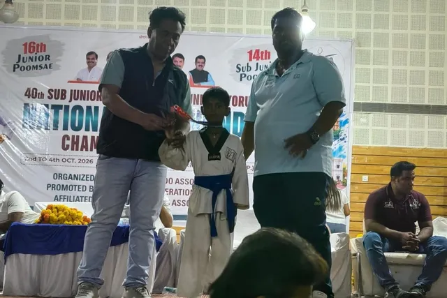 జాతీయ స్థాయి పోటీలలో అయాన్ తైక్వాండో అకాడమీ విద్యార్థి