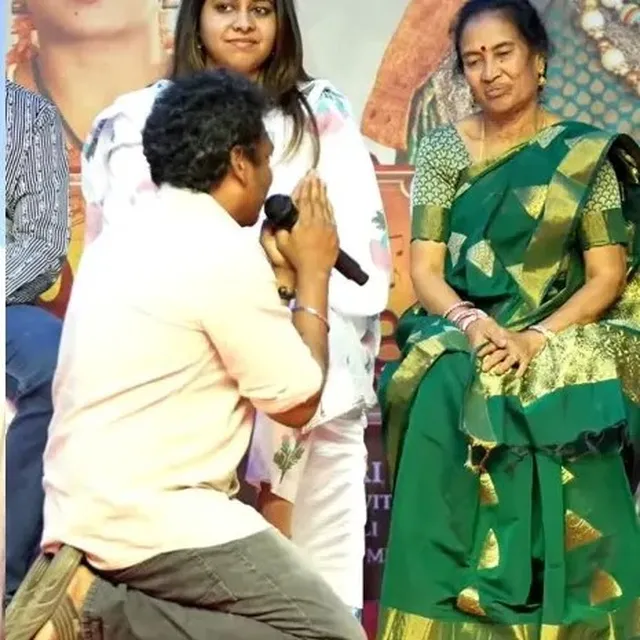 గరివిడి లక్ష్మి పాదాలకు నమస్కరించిన షకలక శంకర్
