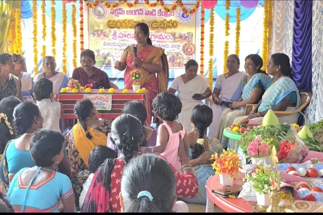 విజయపురం మండలం లో ఘనంగా అంగన్వాడీ ఉత్సవాలు