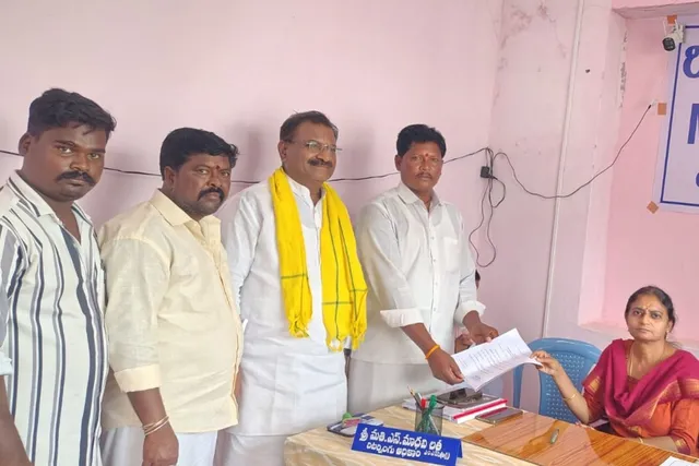 పెద్దకడబూరు - 2 టీడీపీ ఎంపీటీసీ అభ్యర్థిగా రామాంజనేయులు