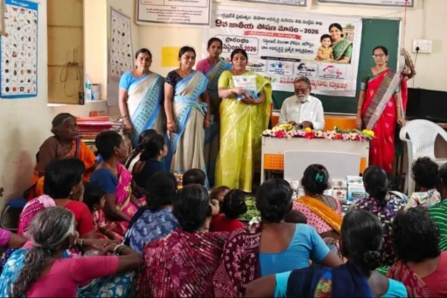 అంగన్వాడీ కేంద్రాల్లో అవగాహన కార్యక్రమాలు