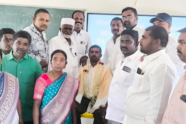 చాపాడు పాఠశాలలో స్కూల్ కమిటీ ఎన్నికలు