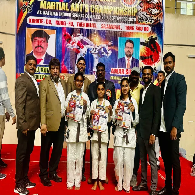 మార్షల్ ఆర్ట్స్ ఛాంపియన్‌షిప్‌లో సత్తా చాటిన మెదక్ విద్యార్థులు