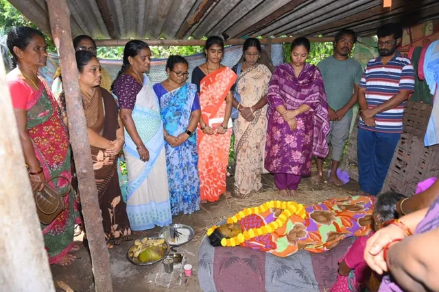 అంగన్వాడీ కార్యకర్త అమ్మాజీ మృతి తీరని లోటు..ఎమ్మెల్యే