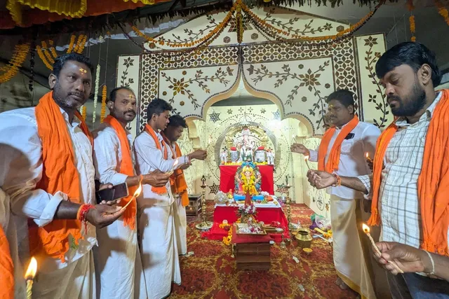 భోసి గ్రామంలో శ్రీ వరసిద్ధి కర్ర వినాయక ఆలయ 11వ రోజు వేడుకలు వైభవంగా