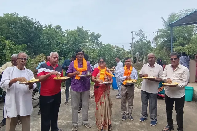 పర్యావరణ పరిరక్షణలో ఆదర్శంగా సింగరేణి రిటైర్డ్ ఉద్యోగులు