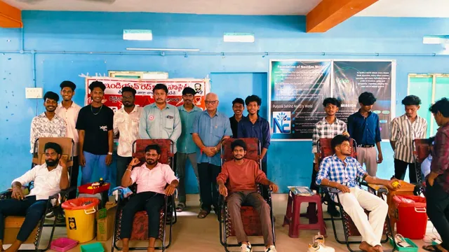 తలసేమియా చిన్నారులకు అండగా రెడ్‌క్రాస్, రక్తదాన శిబిరం