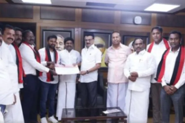 திமுக-வில் இணைந்த பாரதி சுப்பராயன்!