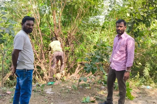 విద్యుత్ భద్రతకు చెట్ల కొమ్మల తొలగింపు