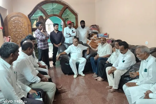 శంబంగి నాయకులకు పరామర్శ, మృతుడి కుటుంబానికి ఓదార్పు