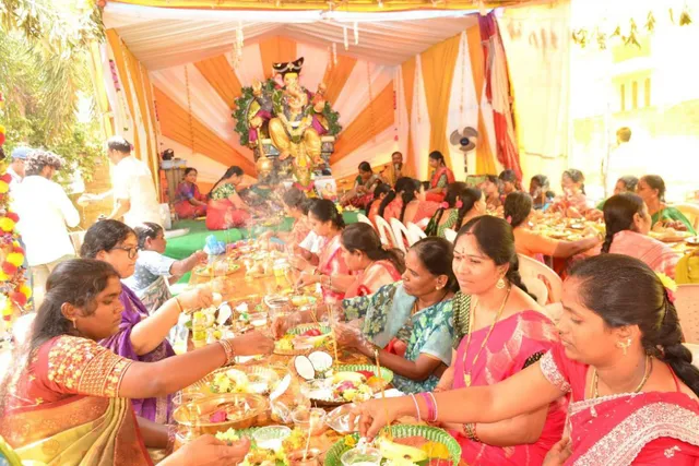 సంజీవ్ నగర్ లో ఘనంగా చవితి నవరాత్రుల వేడుకలు
