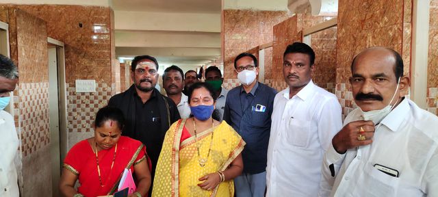 బూర్జ జడ్పీటీసీ బెజ్జిపురం రామారావు, ఎంపిపి దీప పర్యవేక్షణ