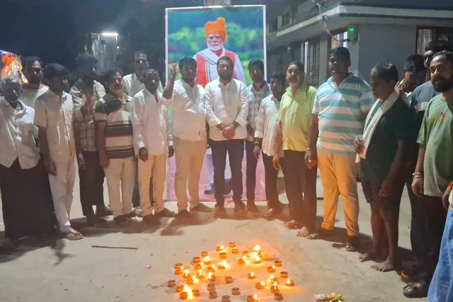 కల్లెడలో ఘనంగా ప్రధాని మోదీ జన్మదిన వేడుకలు