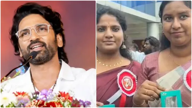தனுஷ் ரசிகர் மன்ற மகளிருக்கு வெள்ளி விளக்குகள் பரிசு