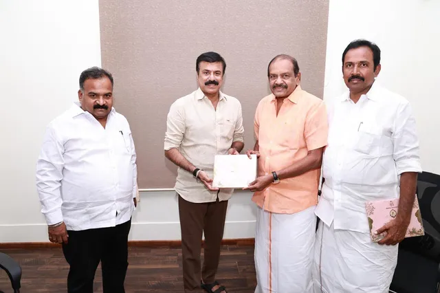 காங்கிரஸ் அமைச்சர், தலைவர்களுக்கு எல்.கே.சுதீஷ் அழைப்பு