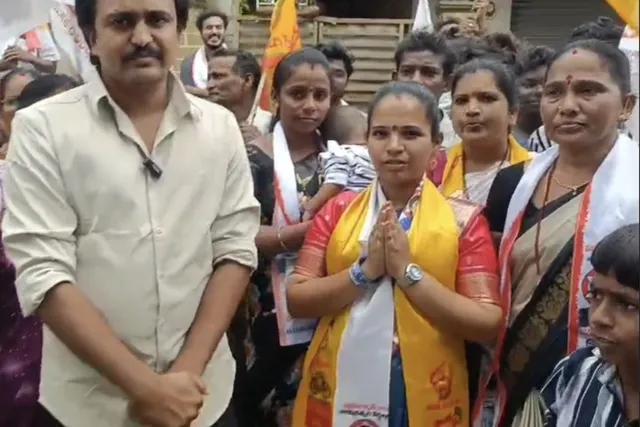 ఏలూరుపాడు జనసేన ఎంపీటీసీ అభ్యర్థిగా గాయత్రి నామినేషన్