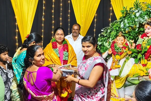 కోళ్లబైలు వన్ జగన్ కాలనీలో ఘనంగా వినాయక చవితి వేడుకలు కోళ్లబైలు వన్ జగన్ కాలనీలో ఘనంగా వినాయక చవితి వేడుకలు