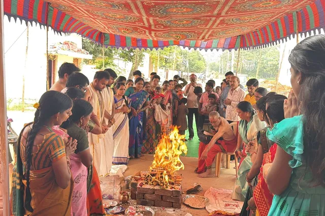 జయం యూత్ ఆధ్వర్యంలో గణపతి హోమం