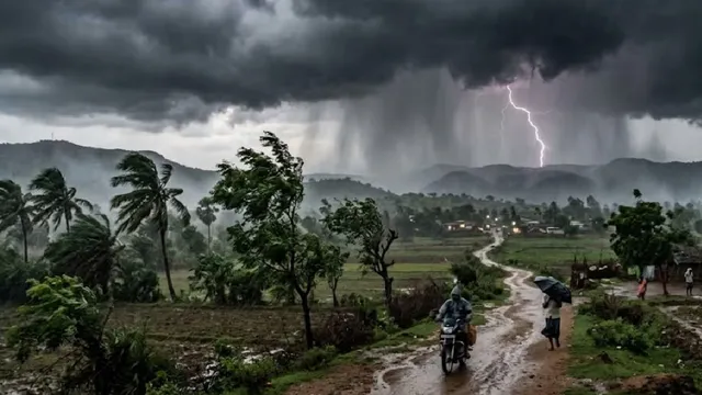 వాయుగుండం ప్రభావంతో ఏపీ వ్యాప్తంగా భారీ వర్షాలు