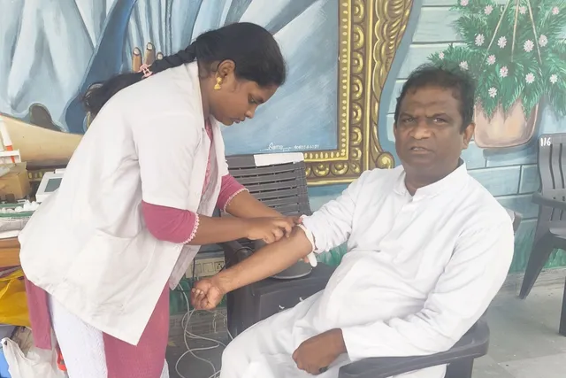 మేడికొండూరులో  మెగా మెడికల్ క్యాంప్ నిర్వహణ