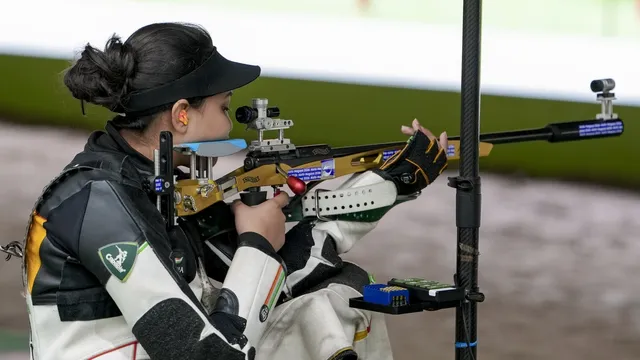 துப்பாக்கி சுடுதல்.. ஆசிய விளையாட்டில் இந்தியாவுக்கு வெள்ளிப் பதக்கம்