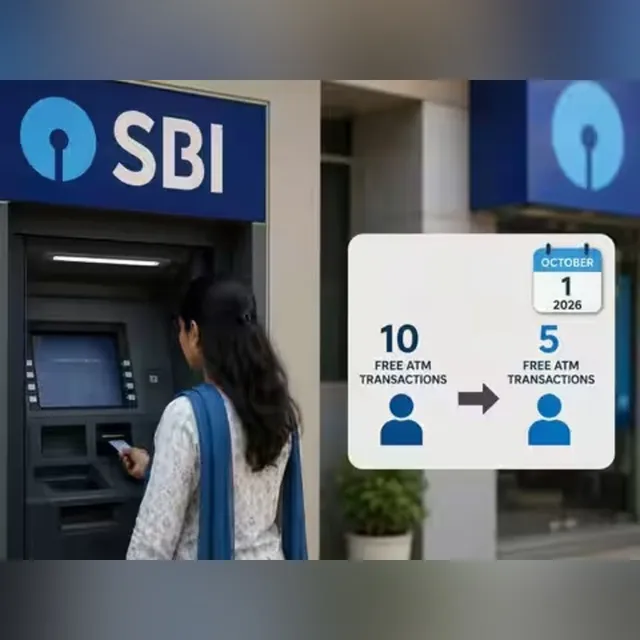 నేటి నుంచి SBI ఏటీఎం ఉచిత లావాదేవీల తగ్గింపు