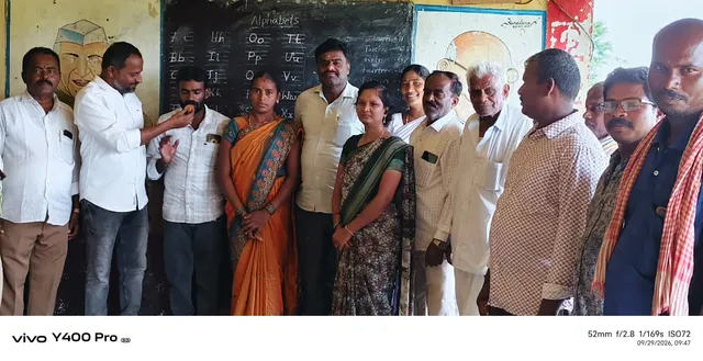 ప్రభుత్వ పాఠశాలల అభివృద్ధికి తల్లిదండ్రుల సహకారం అవసరం.. నాయుడు