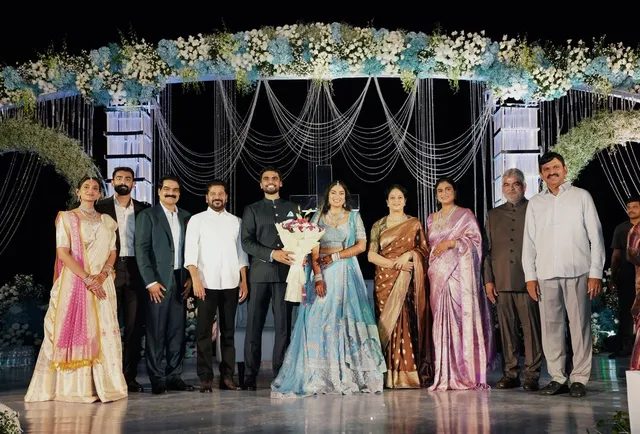 వైఎస్ షర్మిల కుమార్తె నిశ్చితార్థ వేడుకకు సీఎం రేవంత్ దంపతులు