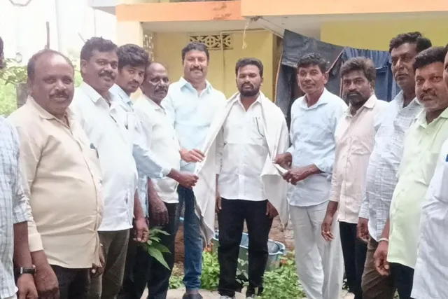 ఖమ్మంలో కాంగ్రెస్ డివిజన్ అధ్యక్షుడిగా సుధాకర్ ఎన్నిక