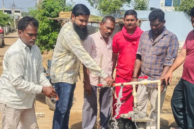 ఖానాపూర్ లో నీటి సమస్య పరిష్కారం ఖానాపూర్ లో నీటి సమస్య పరిష్కారం
