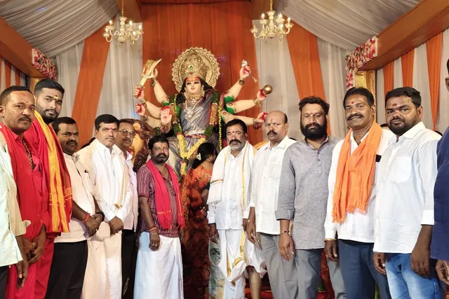 గజ్వేల్‌లో వైభవంగా శ్రీదేవి నవరాత్రి ఉత్సవాలు