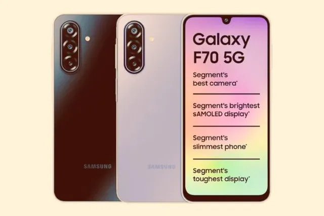 சாம்சங் கேலக்ஸி F70 5G இந்தியாவில் அறிமுகம்: விலை ₹17,999!