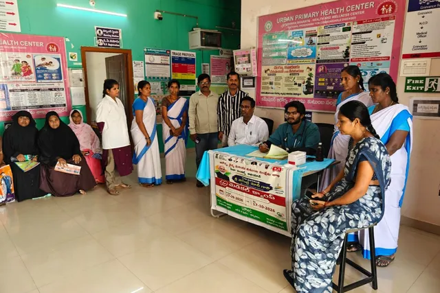 సేవా సంకల్ప అభియాన్: జిల్లా మలేరియా అధికారి డాక్టర్ చెన్నారెడ్డి ఆకస్మిక తనిఖీ