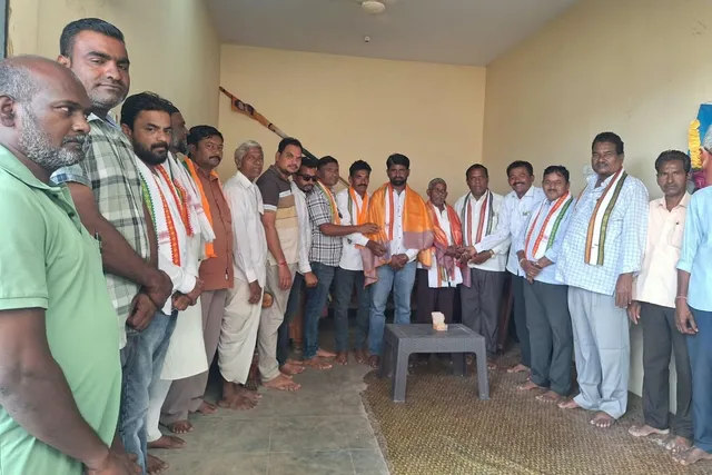 జిల్లా మైనారిటీ సెల్ కార్యదర్శి అజీముద్దీన్‌కు ఘన సన్మానం