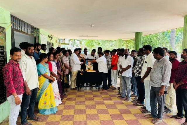 గాంధీజీ ఆశయాల సాధనకు కృషి చేయడమే ఘన నివాళి: కొప్పుల వేణారెడ్డి
