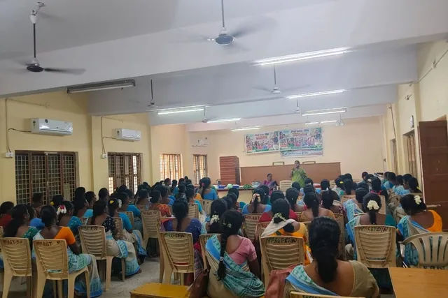రేణిగుంట ఐసీడీఎస్ ఆధ్వర్యంలో పోషణ్ మాసం ముగింపు వేడుకలు