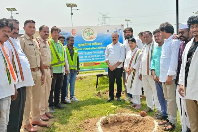 గాంధీ జయంతి సందర్భంగా మొక్కలు నాటే కార్యక్రమం