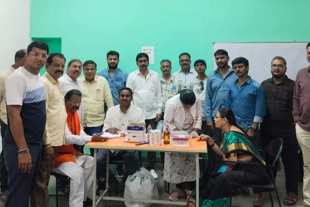తార్నాకలో వంజరి సంఘం ఆధ్వర్యంలో వైద్య శిబిరం