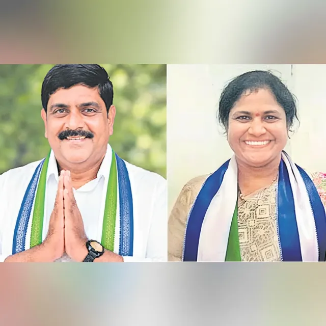 స్థానిక ఎన్నికల బరిలో భార్యాభర్తలు పోటీ