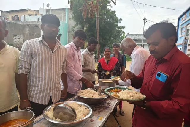 గణేష్ నగర్ కాలనీలో అన్నప్రసాద కార్యక్రమం ఘనంగా నిర్వహణ