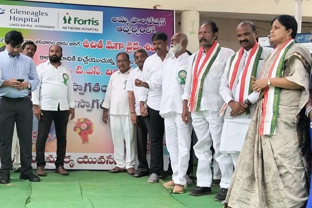 వెంకటాయపాలెంలో మెగా వైద్య శిబిరం