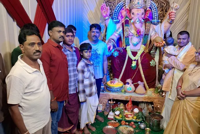 శ్రీలక్ష్మి నరసింహస్వామి కాలనీలో ఘనంగా వినాయక చవితి వేడుకలు