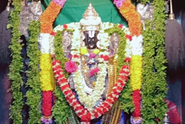 శ్రీ భూ సమేత వరాల వెంకటేశ్వర స్వామి వారికి ప్రత్యేక పూజలు