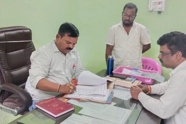 లింగంపేట్ నూతన MPDOగా డి ప్రవీణ్ కుమార్ పదవి బాధ్యతలు స్వీకరణ