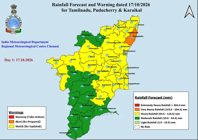 24 மாவட்டங்களில் இன்று கனமழை