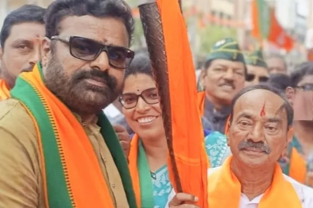 కొంపల్లి బీజేపీ నేతల ఆధ్వర్యంలో వికసిత్ భారత్ జ్యోతి యాత్ర