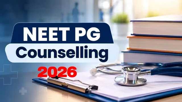 NEET PG 2026 కౌన్సెలింగ్ షెడ్యూల్ విడుదల.. అక్టోబర్ 12 నుంచి రిజిస్ట్రేషన్లు NEET PG 2026 కౌన్సెలింగ్ షెడ్యూల్ విడుదల.. అక్టోబర్ 12 నుంచి రిజిస్ట్రేషన్లు