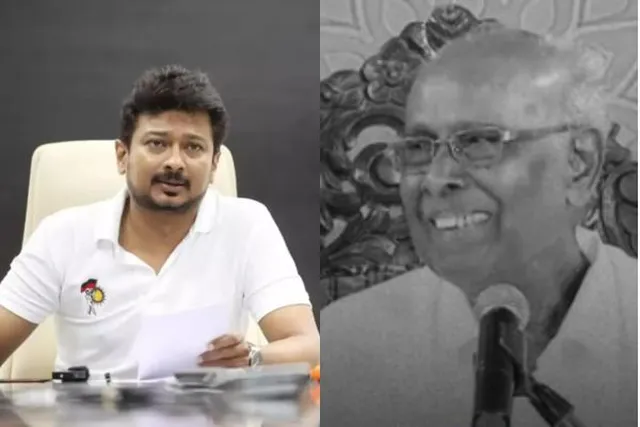 சாலமன் பாப்பையா மரணம்.. உதயநிதி ஸ்டாலின் இரங்கல்