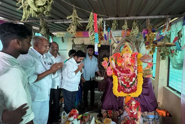 దిద్దుపూడిలో వినాయకుడికి ప్రత్యేక పూజలు